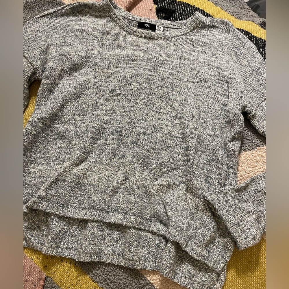 Urban Outfitters BDG Heathered Gray Crewneck Sweater